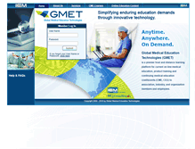 Tablet Screenshot of gmetonline.com
